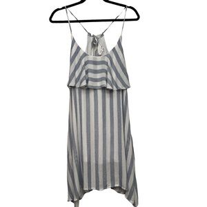 🌺 Salty Lemon by Exist (BLUE) Sun Dress Women’s Size Small
